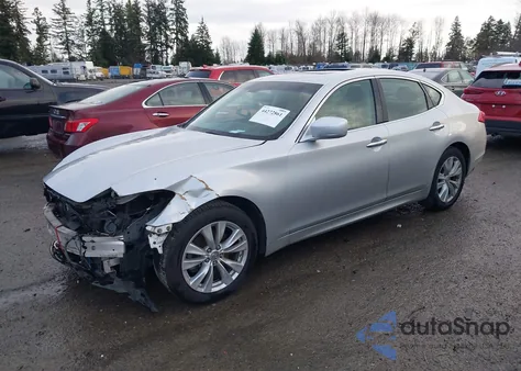 2011 Infiniti M37 z USA, uszkodzony, nr VIN JN1BY1AP5BM323459